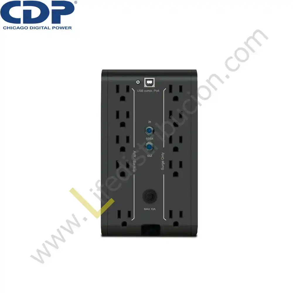 R-Smart 1010i 1000VA/500W R-SMART 1010I 220V, 10 TOMACORRIENTES - Imagen 2