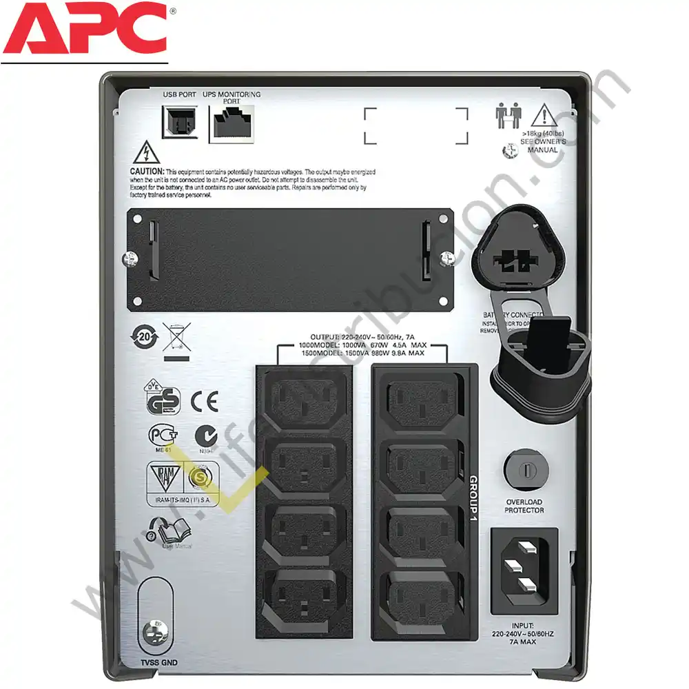 SMT1000I 1000VA SMT1000I - APC SMART-UPS 1000VA LCD 230V - Imagen 2