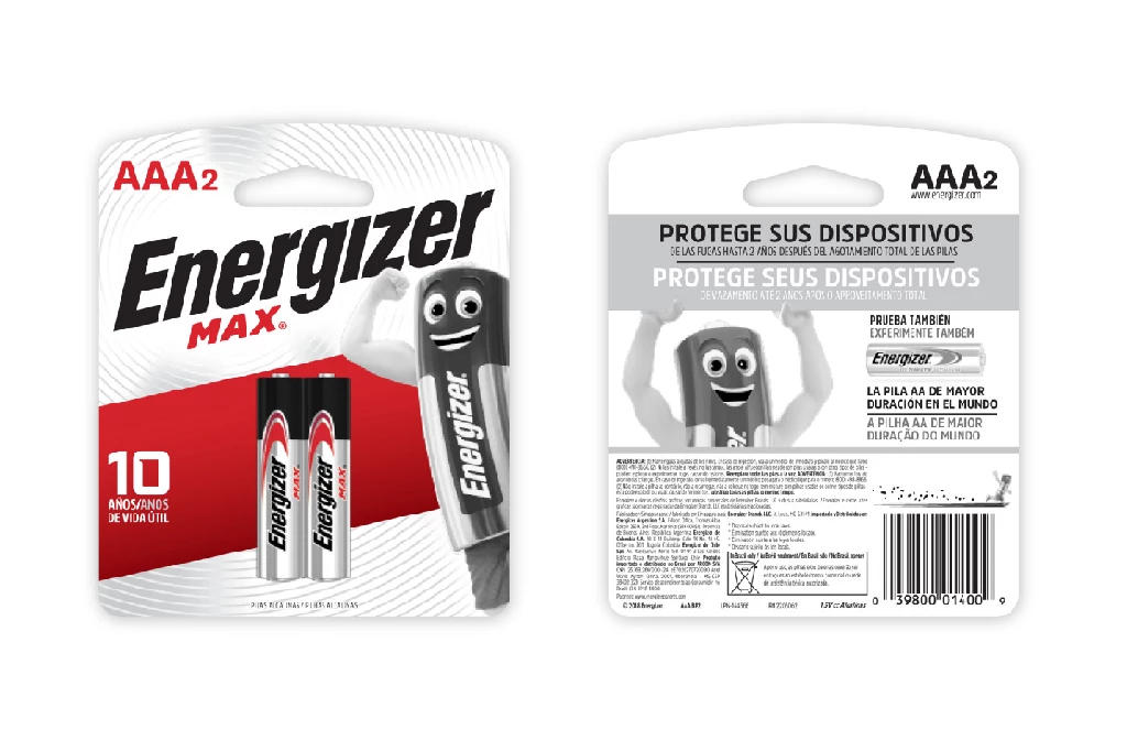 ENERGIZER PILA MAX AAA-2 ALCALINA BLISTER