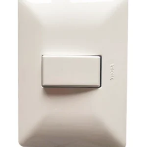 INTERRUPTOR SIMPLE "TROYA" 10A, 250V P/EMPOTRAR, SERIE MILAN MASTER 200